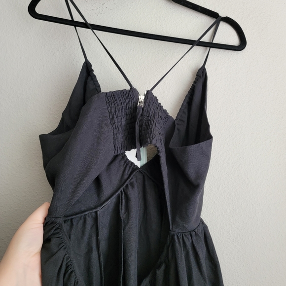 Another Tomorrow Linen Halter Dress size 46 NWT - Picture 6 of 10